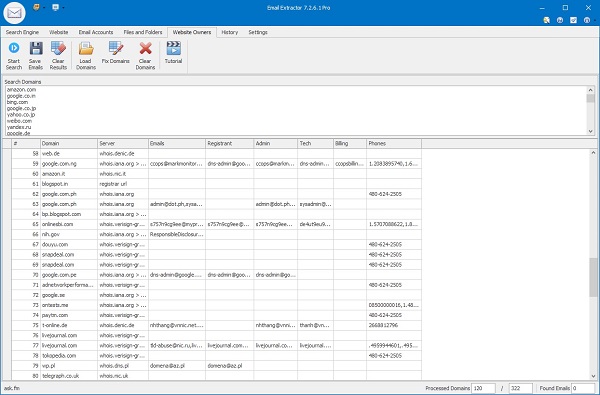 Extract Email Addresses From Website; Extract Email Addresses From Whois