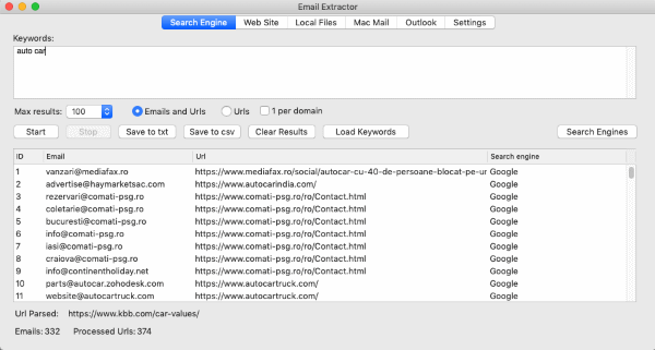 how to search in mac mail